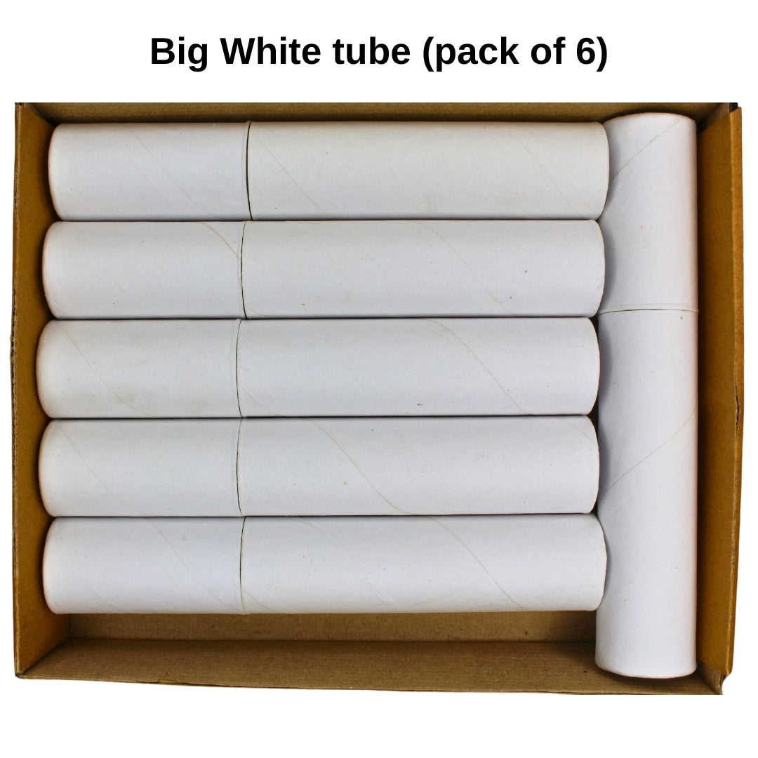 White Paper Big tube (Pack of 6)