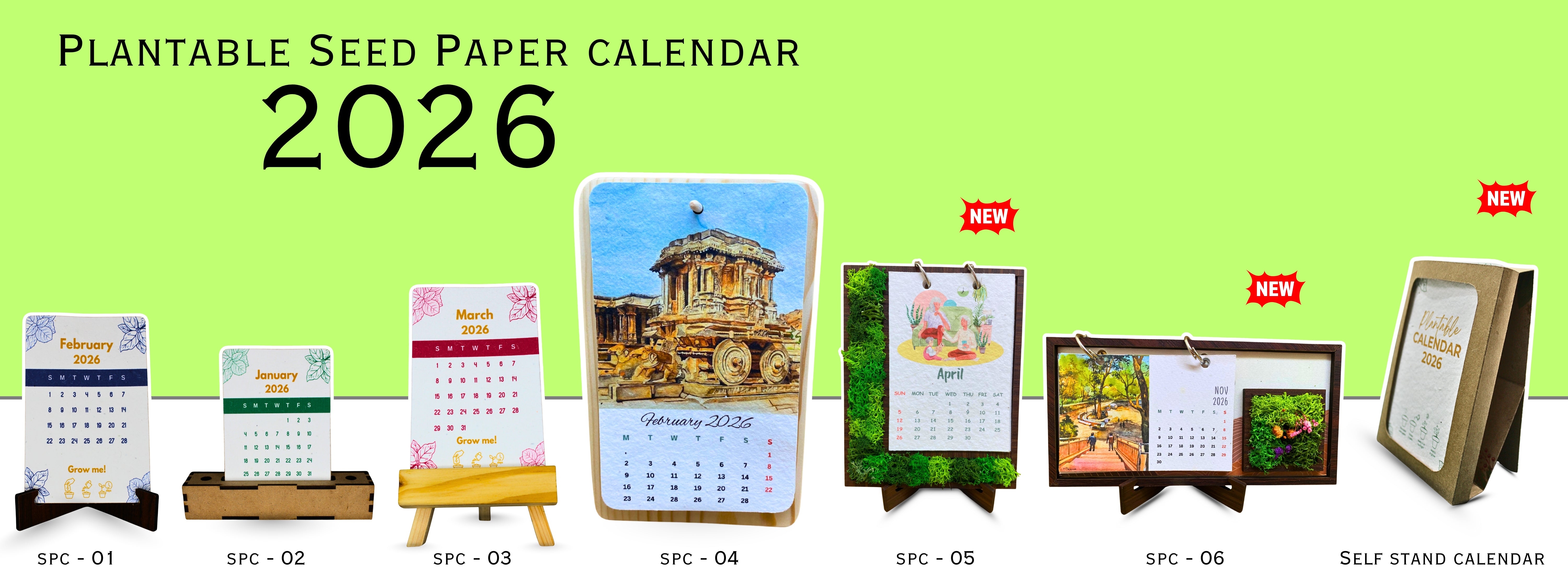 buy-plantable-seed-paper-cards-calendar-eco-gifts-seed-paper-india