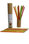 Seed Pencil (pack of 10 with Brown Tube)