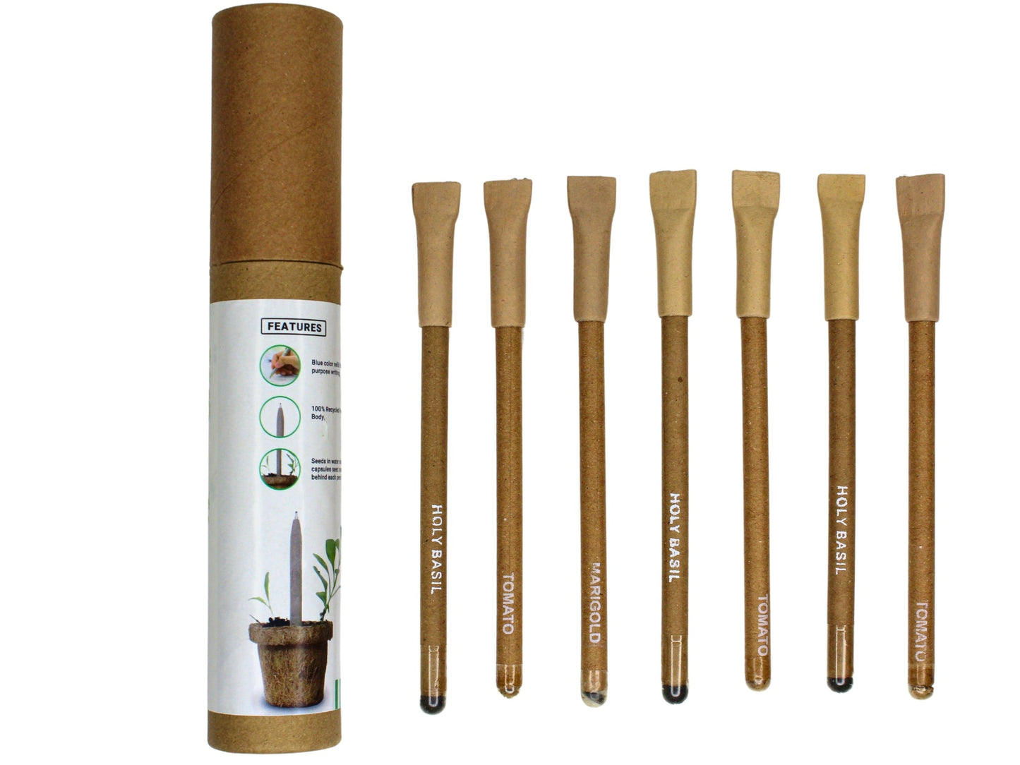 Seed Pen (pack of 35 with Brown Tube)