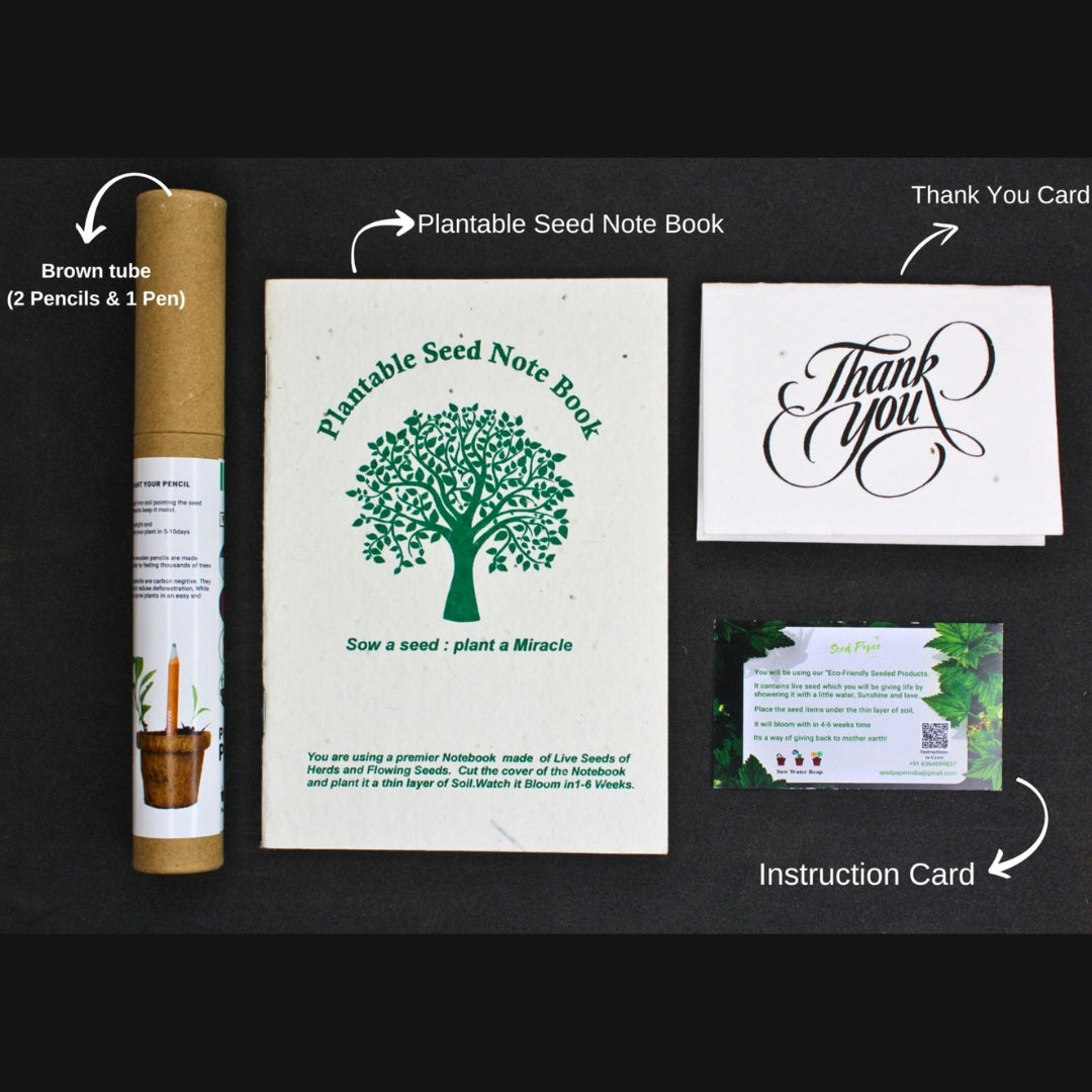 Eco-Friendly Hamper Pack with Thank You card