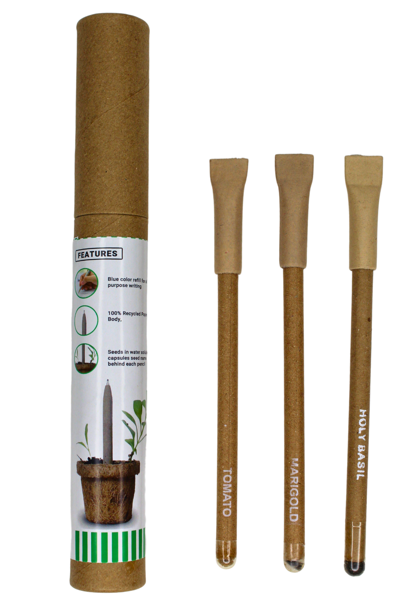 Seed Pen (pack of 35 with Brown Tube)