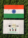 Seed Paper National Flag -25 Nos Rectangle Shape with PIN