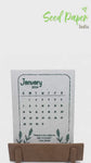 Plantable Seed Calendar 2024 -(SPC01)