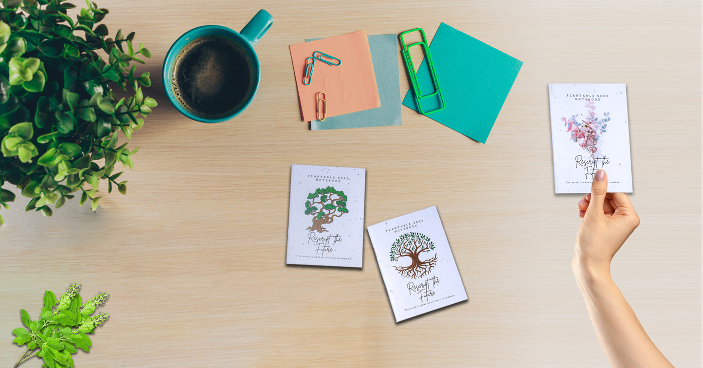 Eco-friendly Plantable Seed Paper Note Book