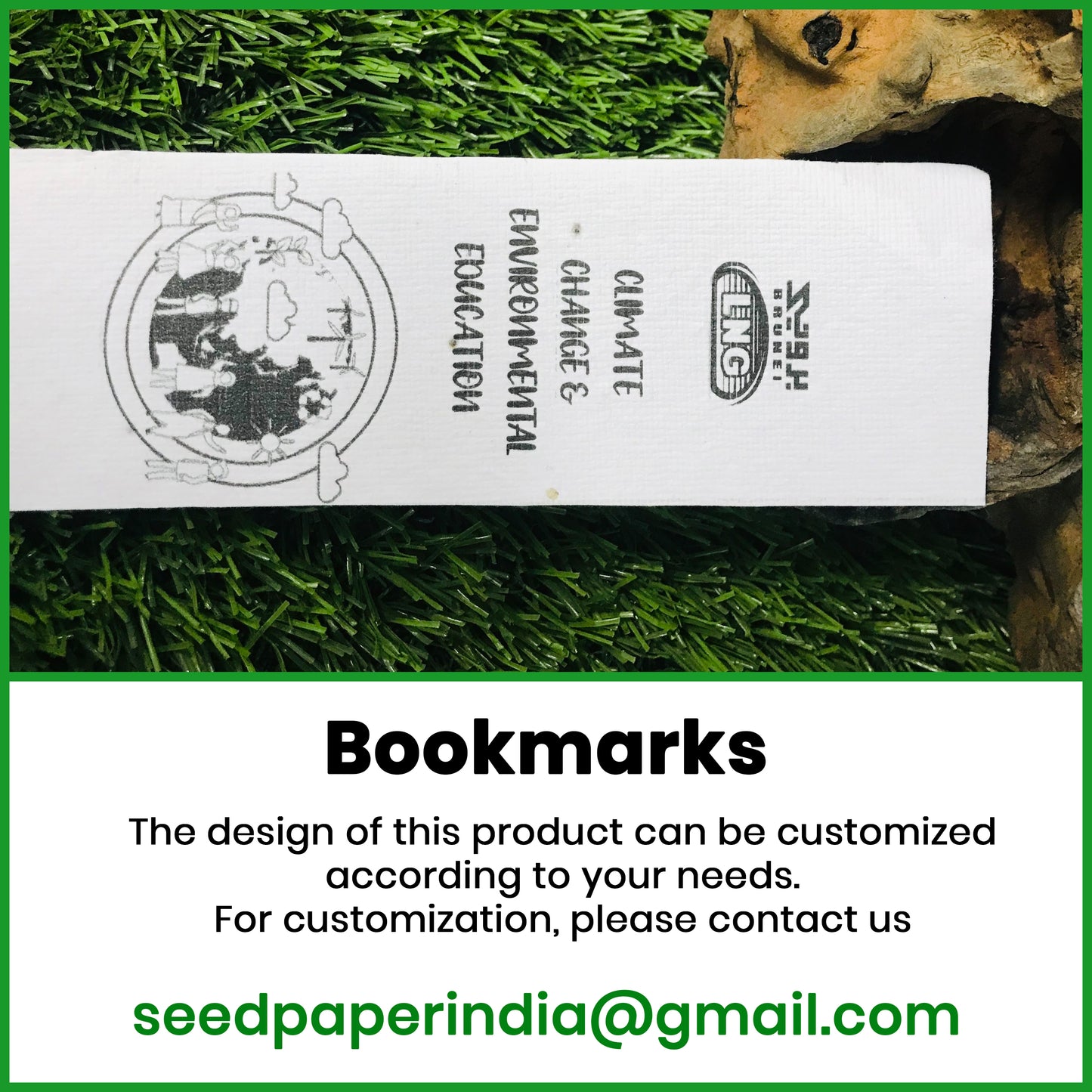 Plantable Bookmarks