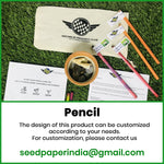 Seed Pencil (pack of 10 with Brown Tube)